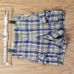 Baby Gap plaid cargo shorts 2T